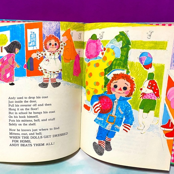 RAGGEDY ANDY A GOLDEN-BOOK VINTAGE 1973 THE I CAN DO IT, YOU CAN DO IT BOOK - Picture 14 of 14